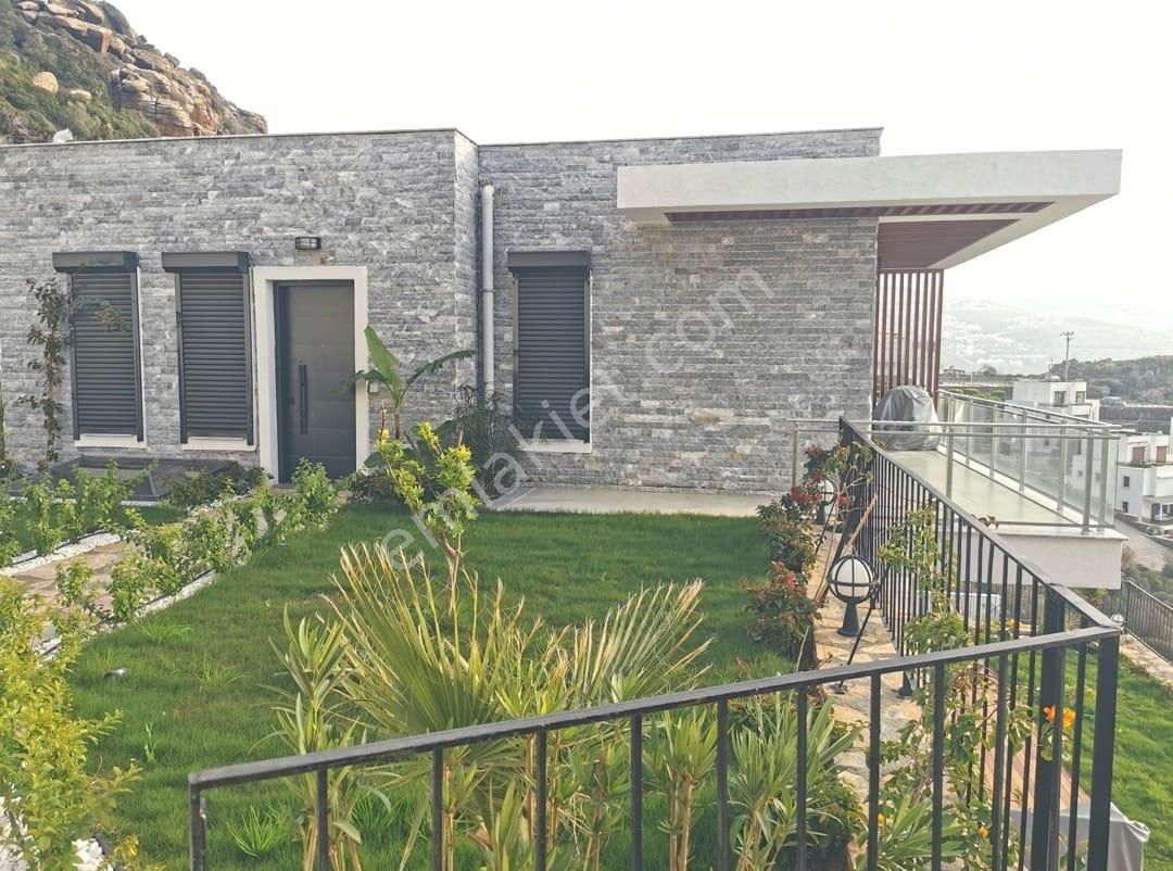 Bodrum Yalıkavak Özel Plajlı Manzaralı Sıfır Villa - Görsel 22