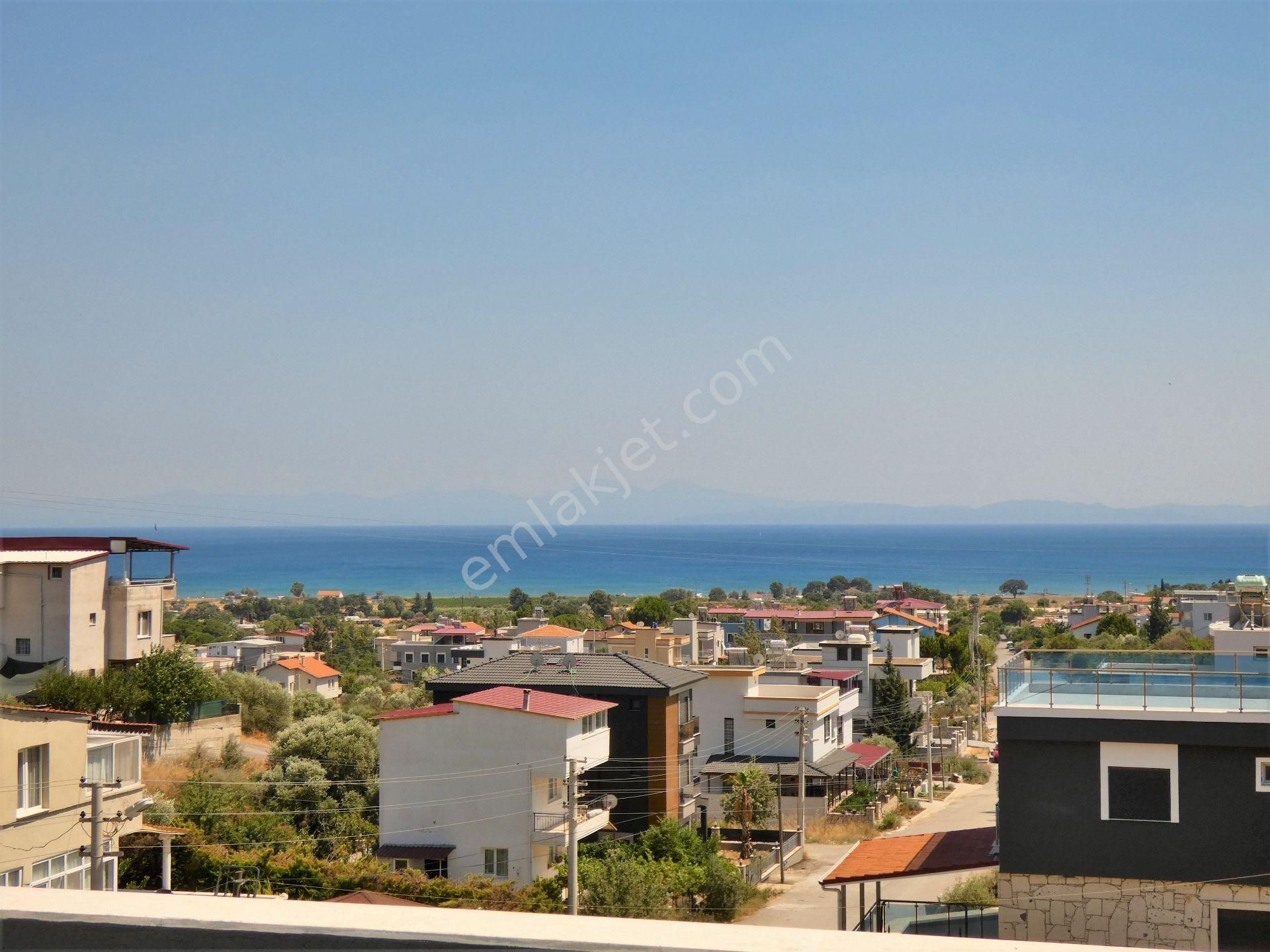 İzmir Seferihisar Doğanbey De Deniz Manzaralı Müstakil Villa 3+1 - Görsel 26