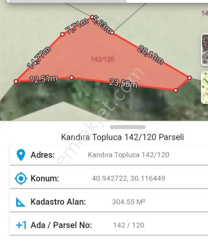 Kocaeli Kandıra Topluca Köy Üzerinde Satılık Köşe Parsel - Görsel 6