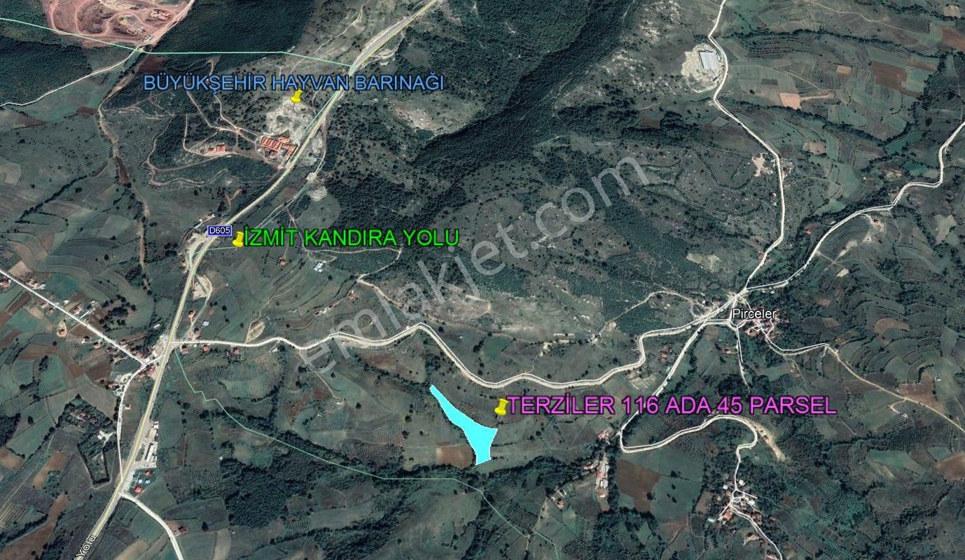 Kandıra Yoluna Ve Gıda Osb'ye Yakın İçinde Suyu Var. 9739m2