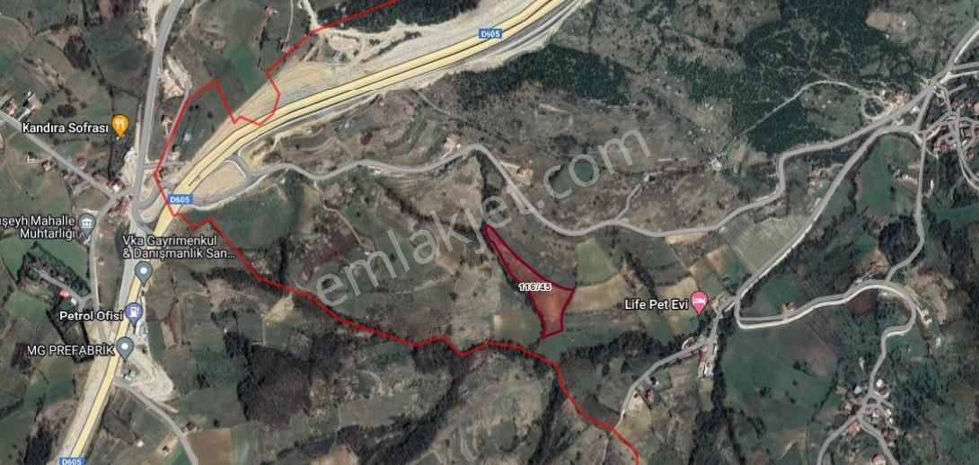 Kandıra Yoluna Ve Gıda Osb'ye Yakın İçinde Suyu Var. 9739m2 - Görsel 3
