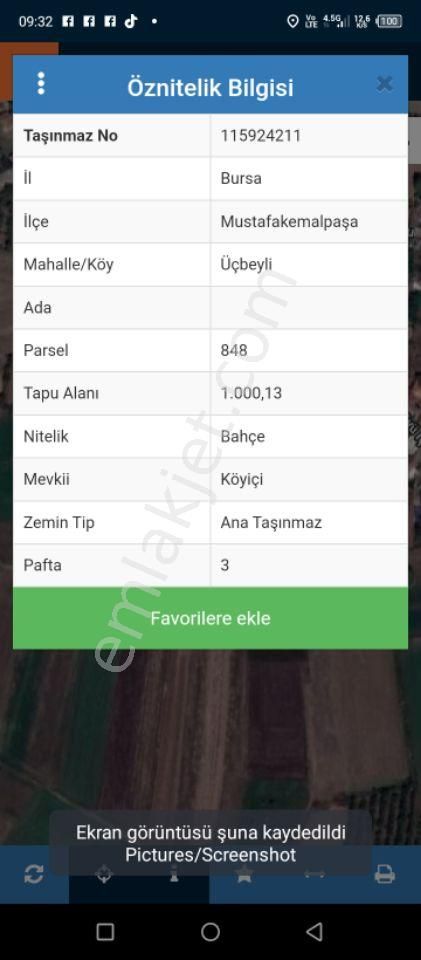 Bursa M.k.pasa Satilik K Köy İçi İmarlı Arsa - Görsel 2