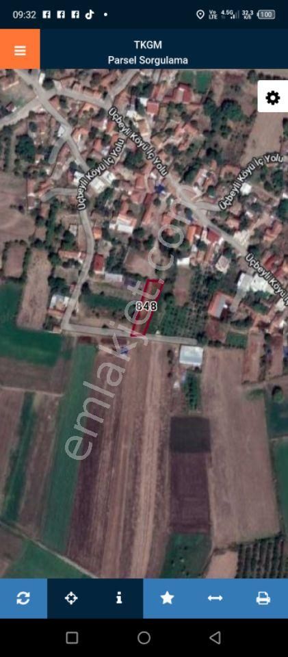 Bursa M.k.pasa Satilik K Köy İçi İmarlı Arsa