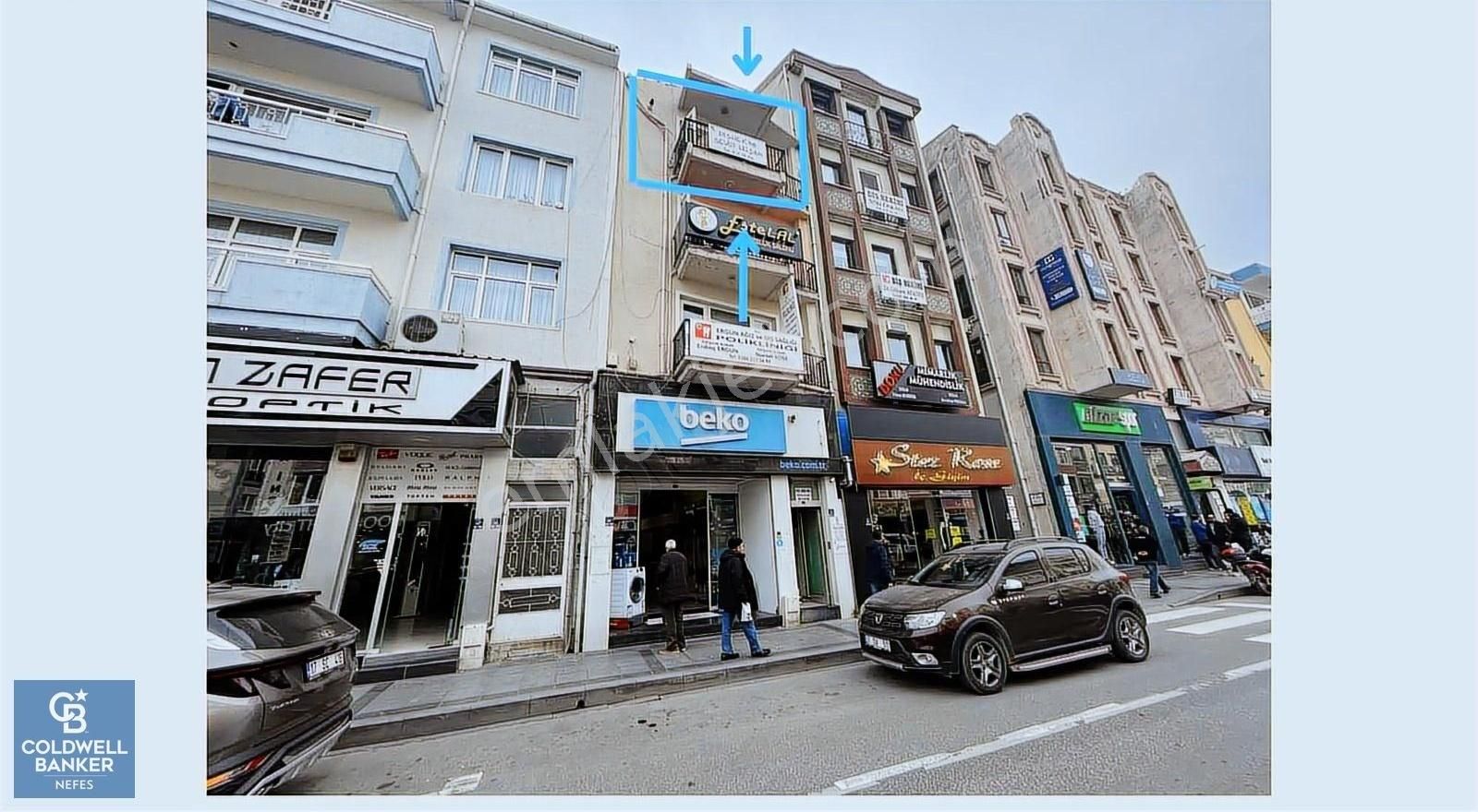 Çanakkale Merkez İsmetpaşa Satılık Daire ÇANAKKALE MERKEZ DEMİRCİOĞLU CADDESİNDE SATILIK 2+1 DAİRE