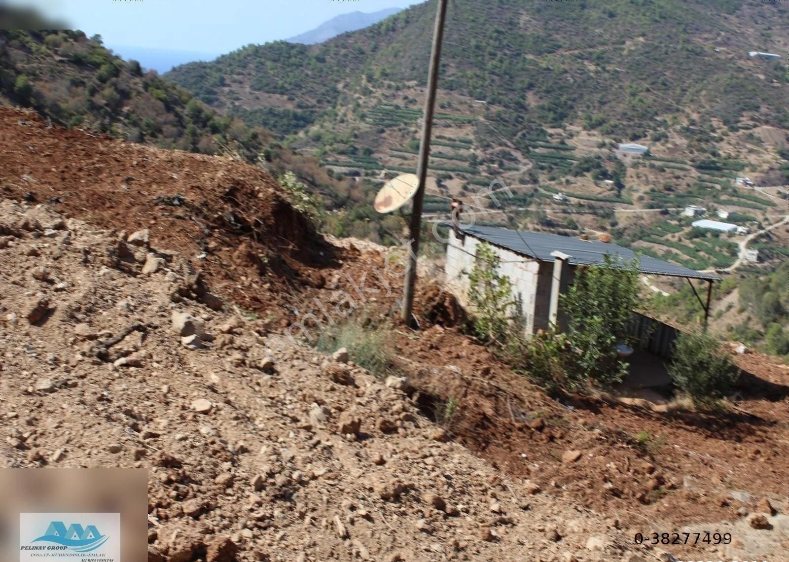 Anamur Uçarı Satılık Bağ & Bahçe Anamur Satılık Deniz Manzaralı Avokado Bahçesi Ve Ev 23 Dönüm