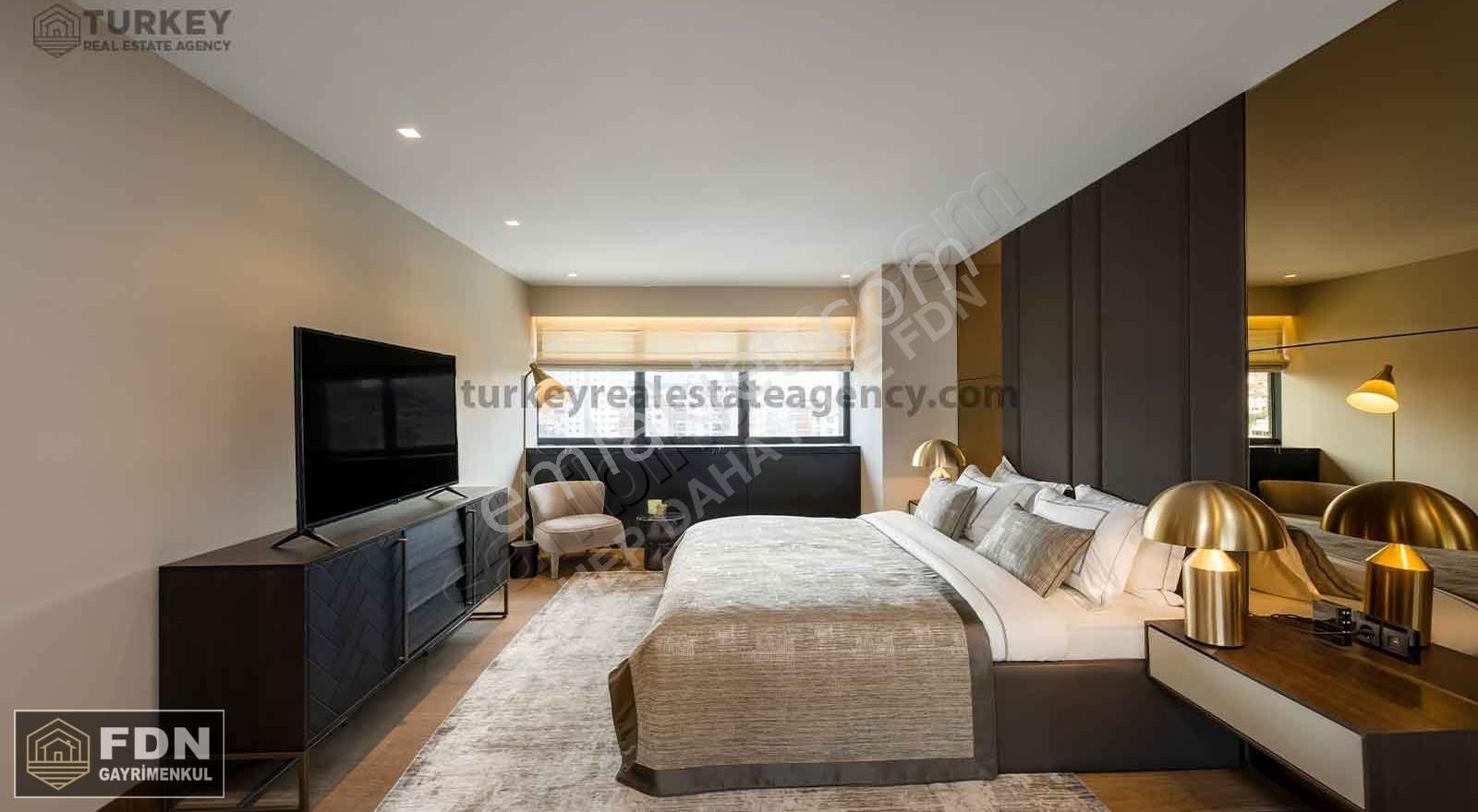 Fdn'den Ritz Çartlon Residence For Sale Penthouse 6+1 Çift Teras - Görsel 8