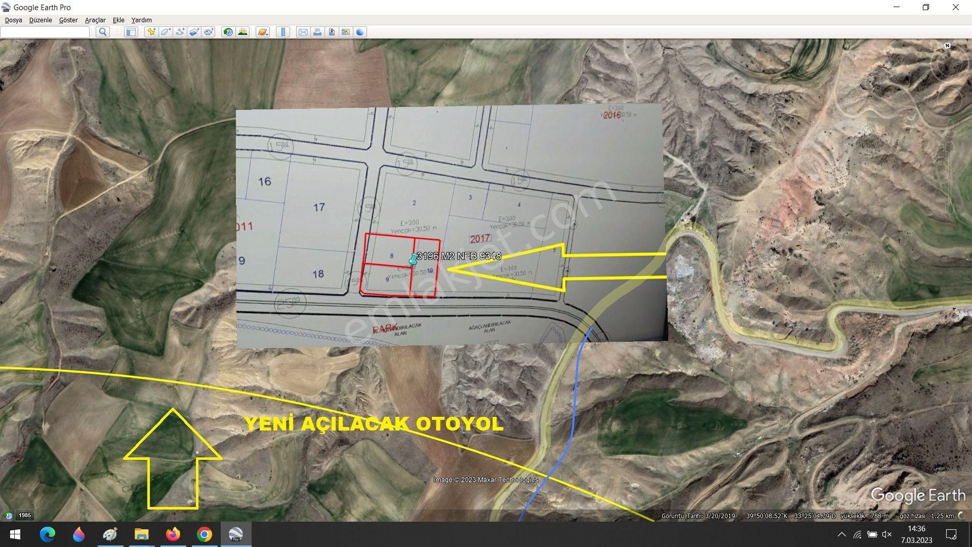 Yahşihan Kadıoğlu Satılık Konut İmarlı 10 Kat İmarlı Emsal 3 Kullanıma Sahip Kırıkkale De Yeni Çevre Yolu Yakını Arsalar