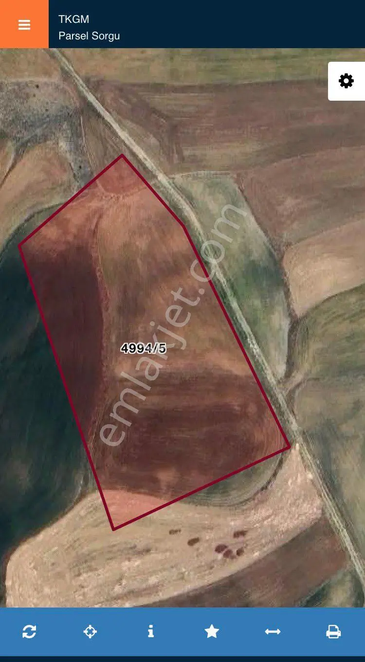 Akyurt Kızık Mah'de Tapulu Yatırımlık 755m2 Arsa