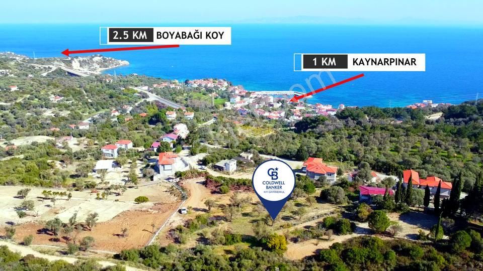Karaburun İnecik Kaynarpınar'da Muhteşem Deniz Manzaralı Arsa - Görsel 2