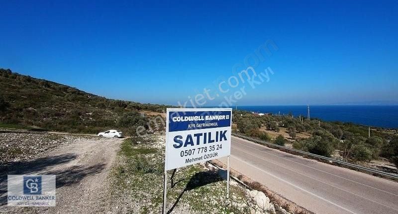 Karaburun Mordoğan Azmak'ta Deniz Manzaralı Yola Cepheli Tarla - Görsel 13
