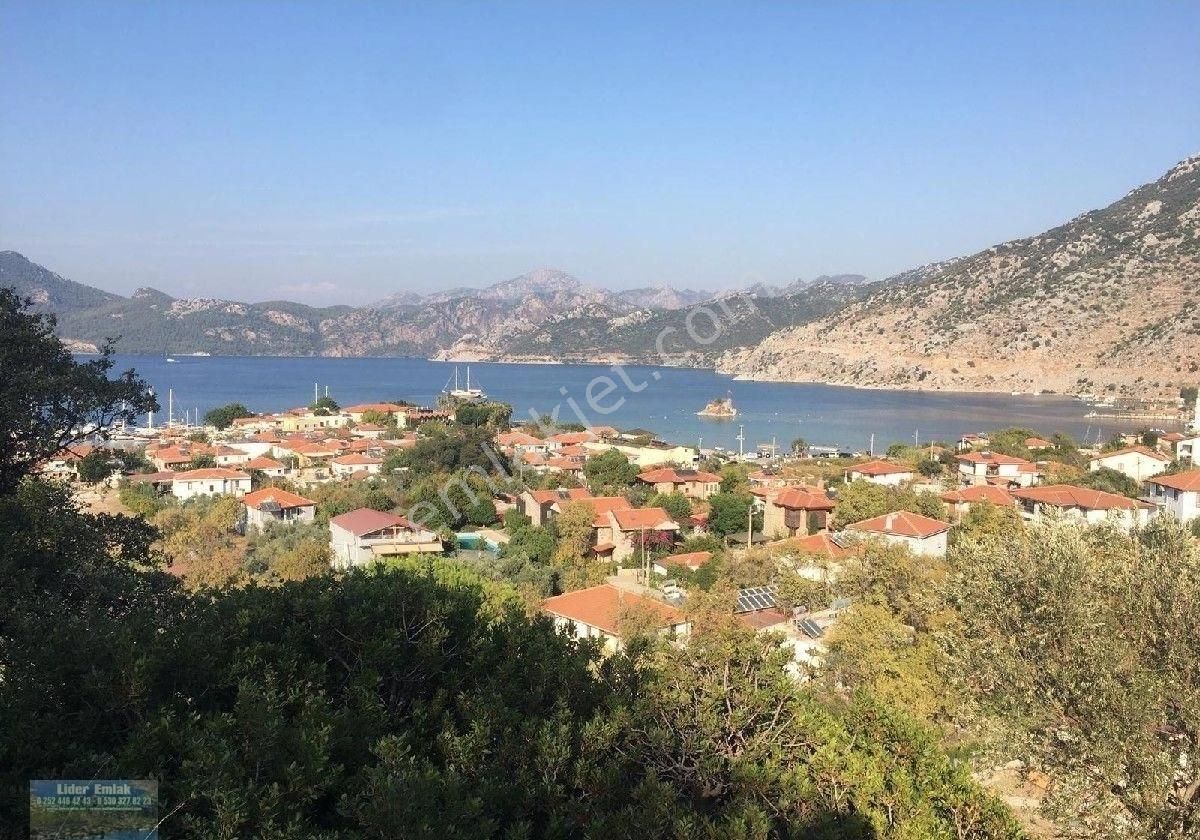 Marmaris Selimiye Satılık Tarla Marmaris Lider Emlak Selimiye den Deniz Manzaralı arsa