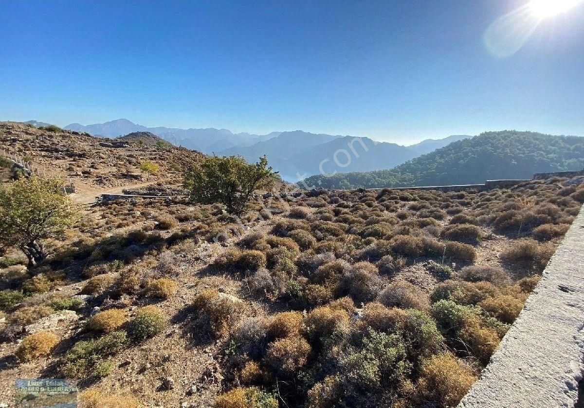 Marmaris Selimiye Satılık Tarla Marmaris Lider Emlak Selimiye den Deniz Manzaralı yol cepheli arsa