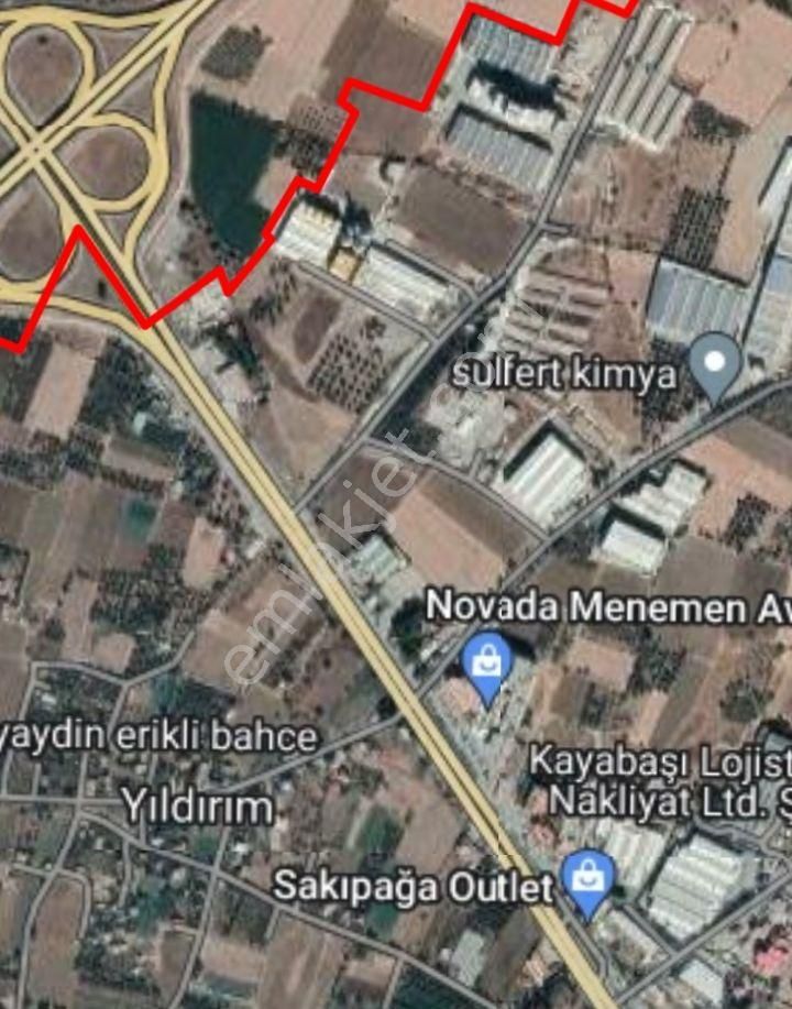 İzmir-menemen Cadde Üzeri Depo & Antrepo İçin(9.5 Dönüm) Satılık Tarla - Görsel 5