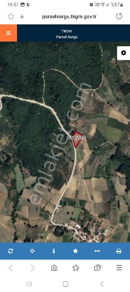 Sakarya Adapazarı Kandıra Pelitpınarı Asfalt Kenarı Yol Cephesı G3nıs Yatırımlık Arazı - Görsel 3