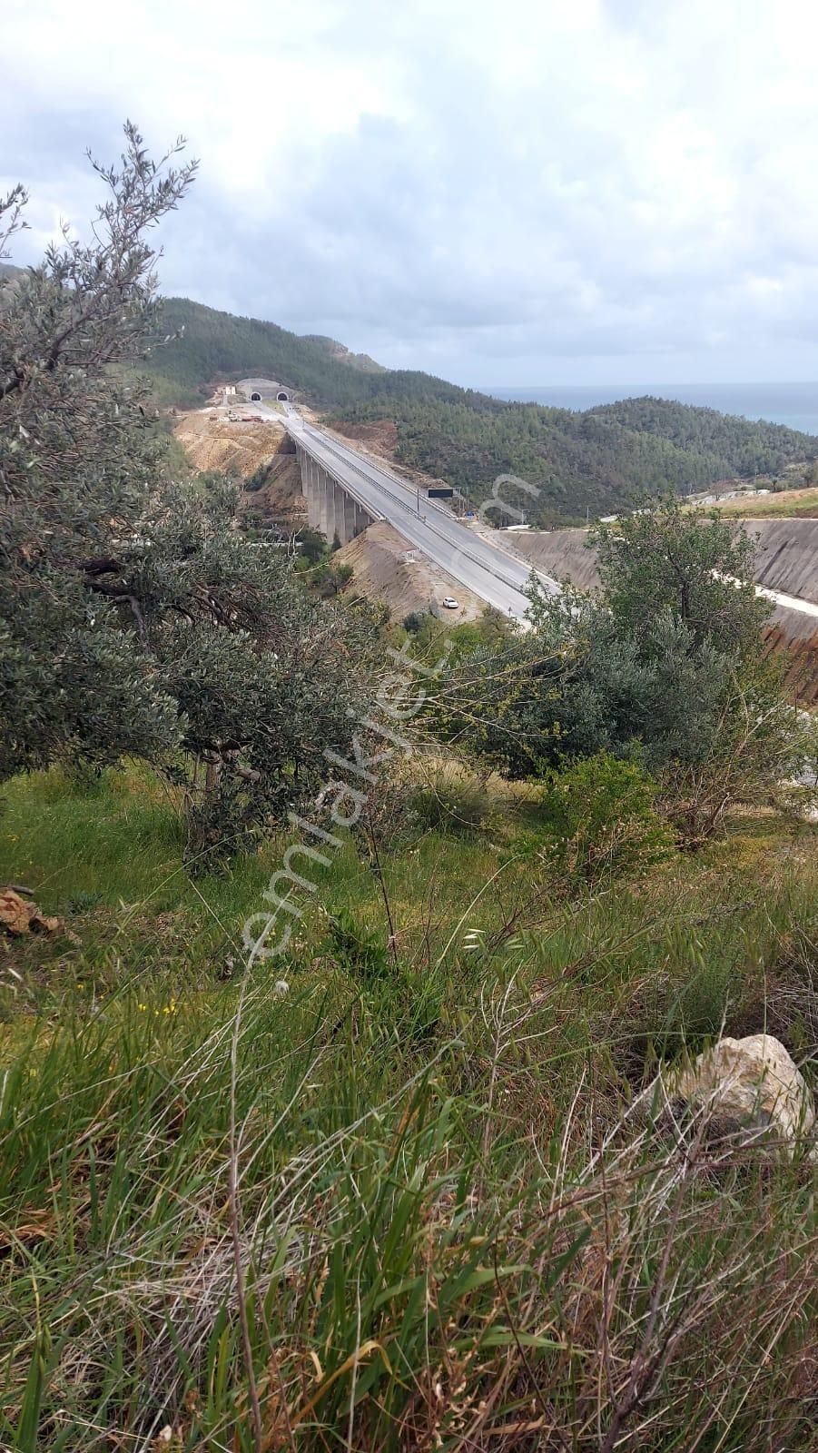 Anamur Demirören (melleç) Köyü'nde Antalya Mersin Karayolu Kuzeyinde Yola Sıfır Satılık Tarla - Görsel 5