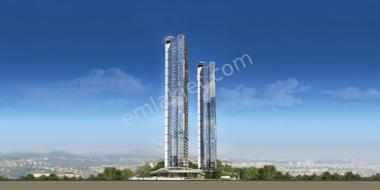 Beşiktaş Levazım Satılık Residence FDN'den Çiftçi Towers'da Satılık Boğaz Manzaralı 6+1 PentHouse