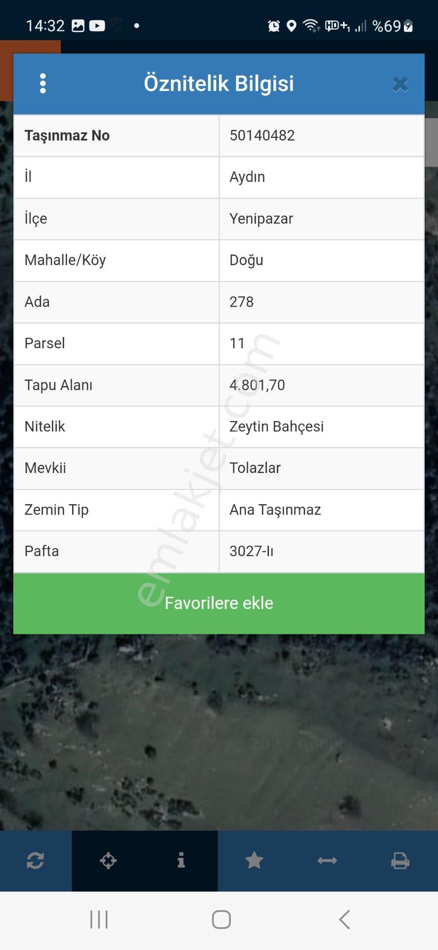 Aydın Nazilli Yöntem Emlaktan Yenipazar Doğu Mahallesinde Satılık Zeytinlik - Görsel 4