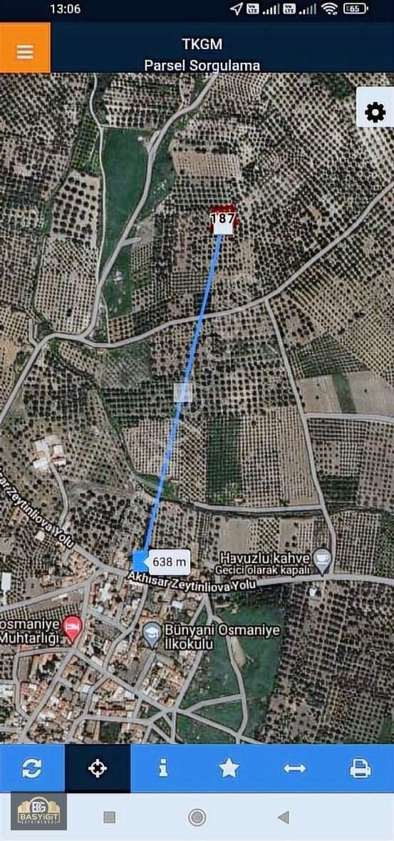 Başyigit 'ten B.osmaniye Mh. 1480 M2. Satılık Zeytinlik - Görsel 3