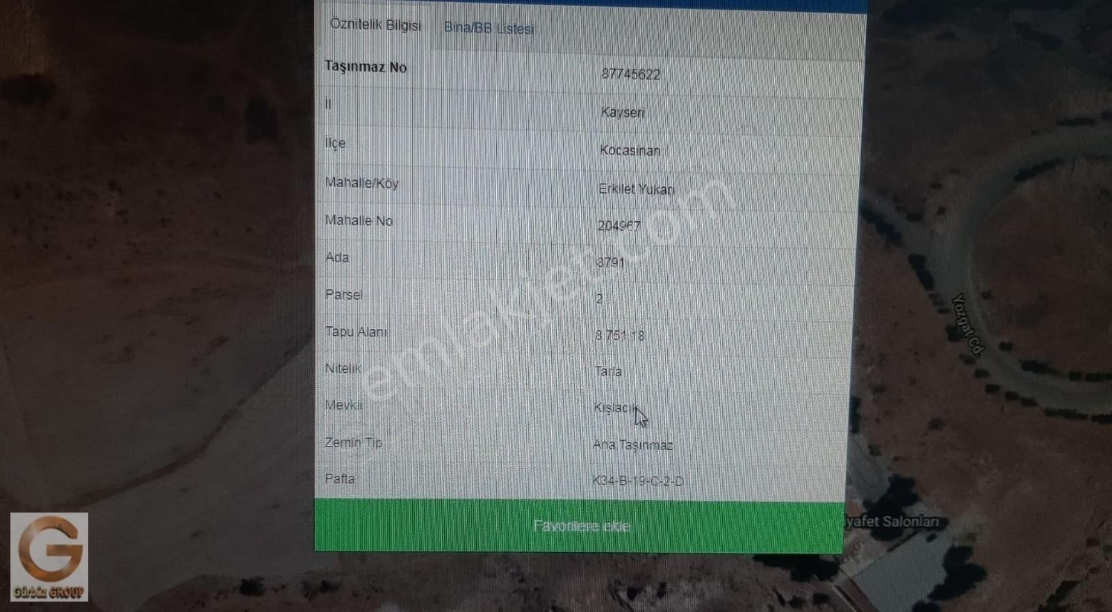 Satılık Erkilet Yukarı Mh Yatırımlık Villalık Yer - Görsel 10