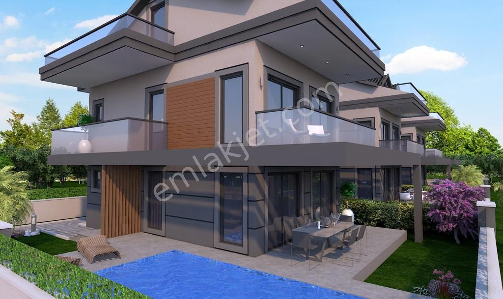 Fethiye Akarca Satılık Villa  Fethiye Akarca Merkezde  Özel Yapım Süper Lüks 4+1 Satılık Villa