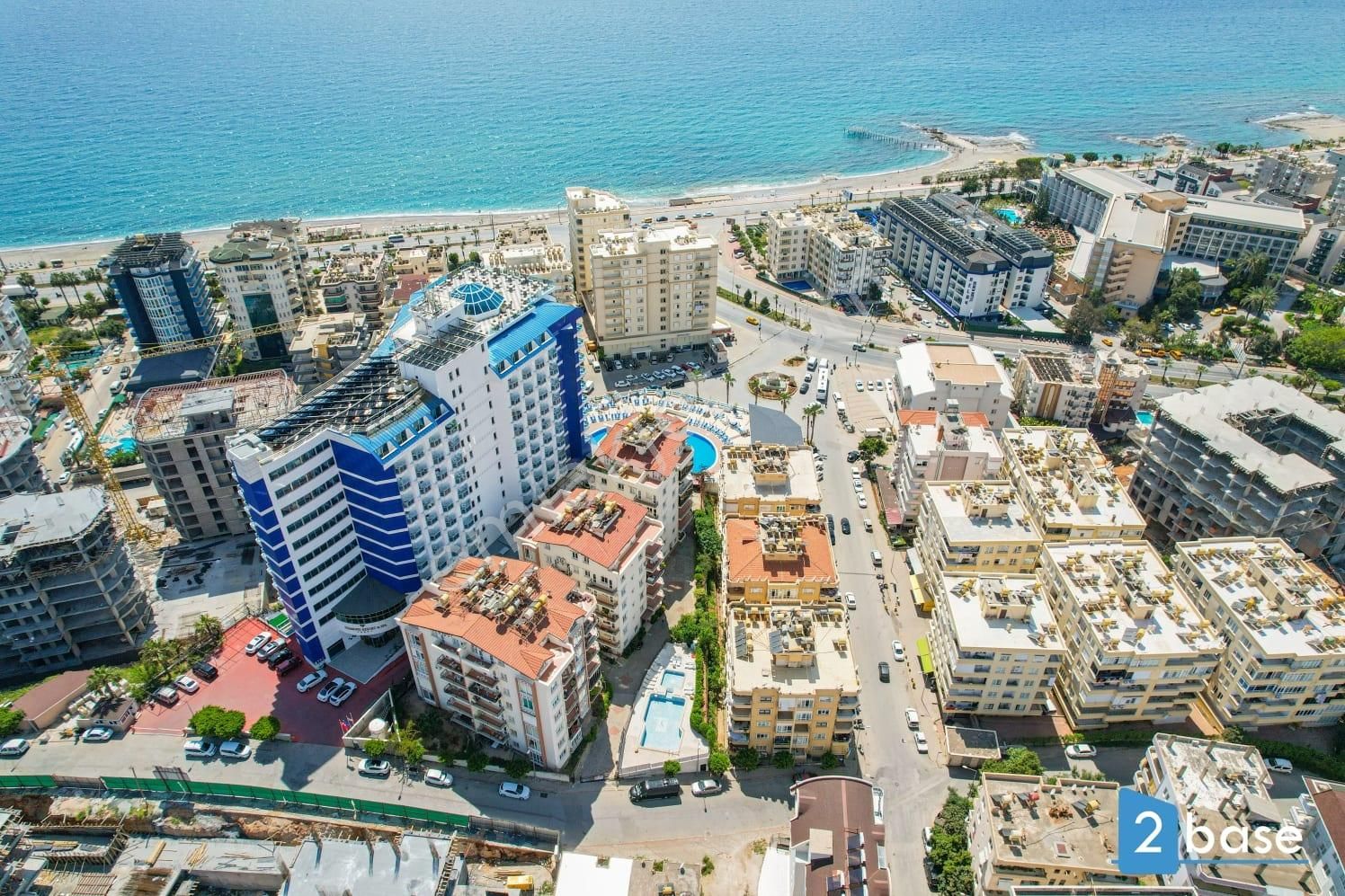 Alanya Tosmur Satılık Daire Alanya'da denize yakın site içinde satılık uygun fiyata 2+1 daire