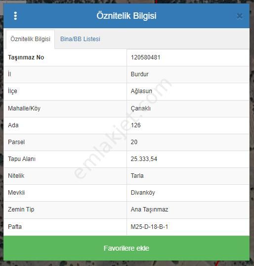 Asya Emlaktan Çanaklı Köyünde Satılık 2 Adet 31 Dönüm Araziler - Görsel 4