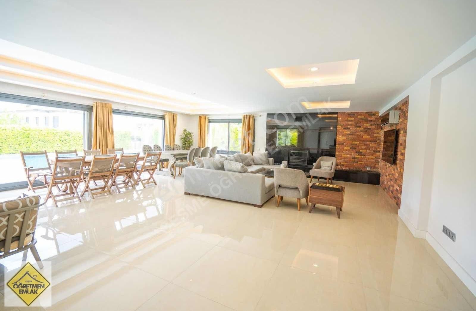Çeşme Dalyanda Deniz Yakın Geniş Bahçeli Lüks+lüks Villa - Görsel 35