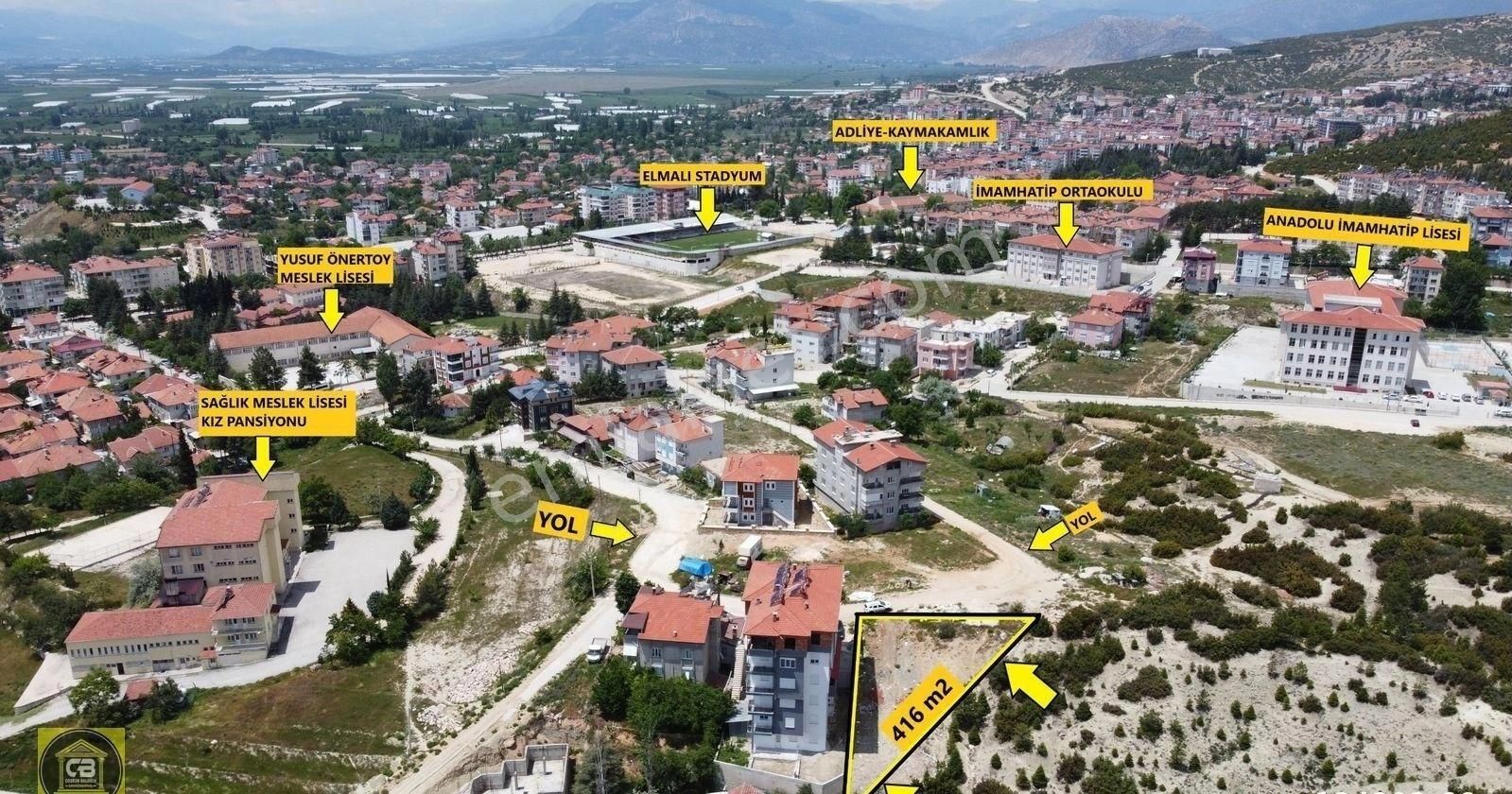 Elmalı Gündoğan Satılık Ticari İmarlı ANTALYA ELMALI GÜNDOĞAN MAH. 416 m2  KUPON ARSA SATILIKTIR