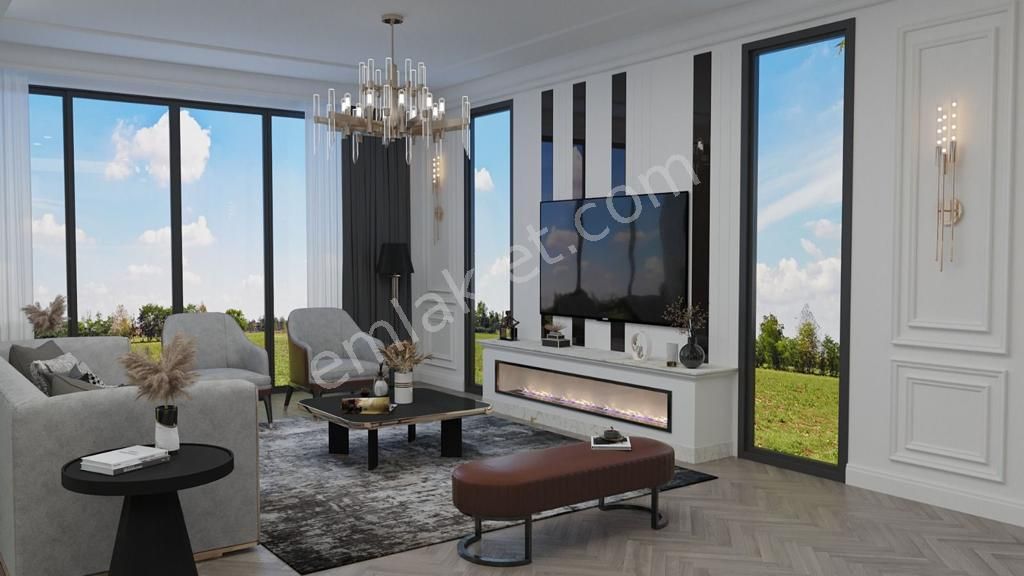 Sahil Bandına 350m. Nezih Lokasyon Lüks Tasarım Villa - Görsel 4