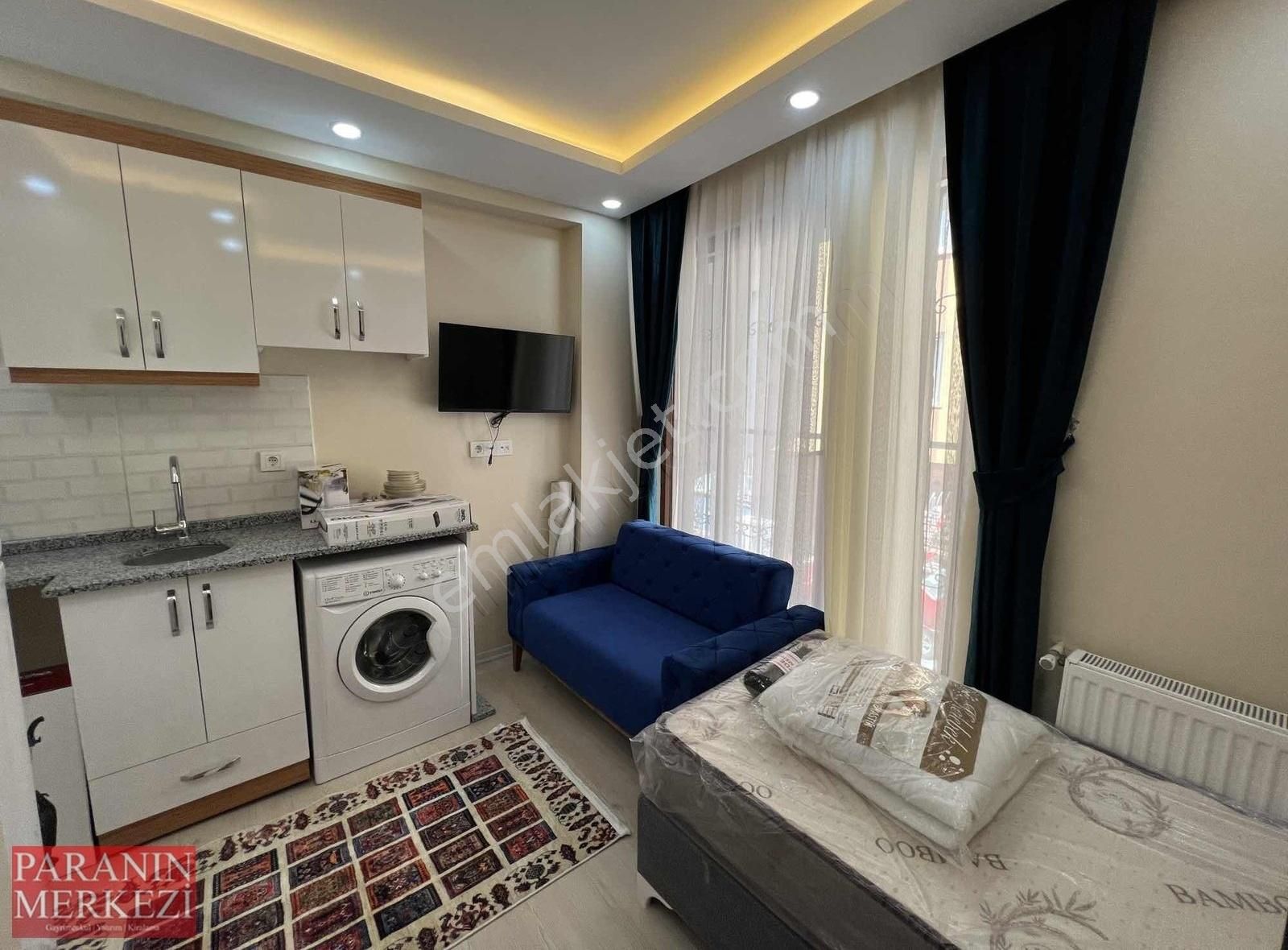 Kağıthane Harmantepe Kiralık Daire FUL SIFIR LÜKS EŞYALI 1+0 METRO 12DK شقة مفروشة الجديد كاهيتانه