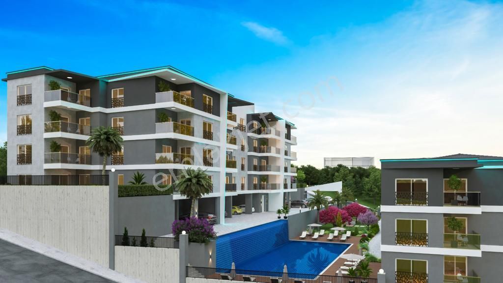 Kuşadası Değirmendere Satılık Residence  GÜVENLIK-HAVUZ-PEYZAJ-OTOPARK-MERKEZI SISTEM-SOSYAL ALAN-ULTRA LÜX