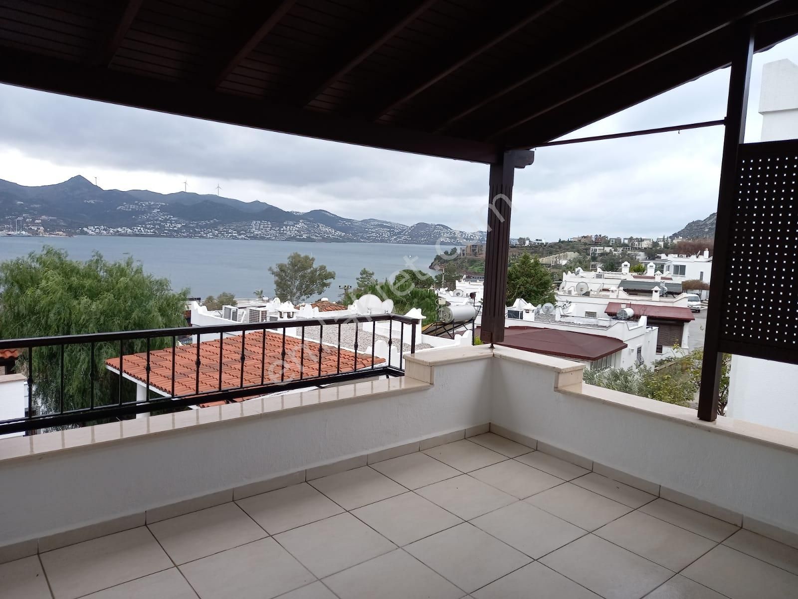 Yalıkavak Küdür'de Full Eşya Full Manzara 3 Teras Bahçeli Kiralık