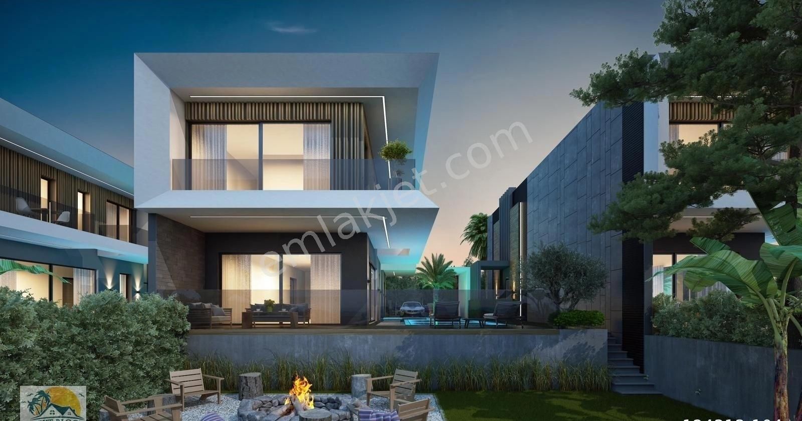 Kuşadası Soğucak Satılık Villa NEXT BLOCK Gayrimenkul'den  430 M2 ARSA İÇİNDE 4+1 HAVUZLU_PANAROMİK MANZARALI_Kapalı GARAJLI VİLLA