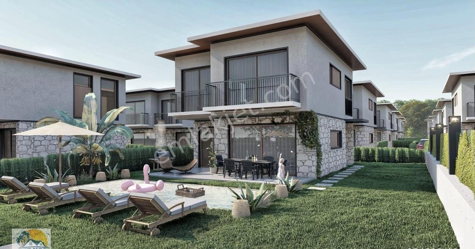 Kuşadası Güzelçamlı Satılık Villa KUŞADASI GÜZELÇAMLIDA DENİZE 800 MT ÖZEL HAVUZLU VİLLA