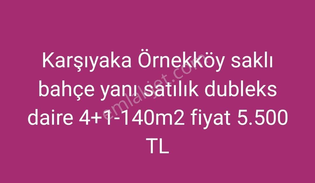 Karşıyaka Örnekköy Satılık Daire Alper Max Emlek Tan Satılık - Daireler - Dükkanlar - Binalar - Arsalar