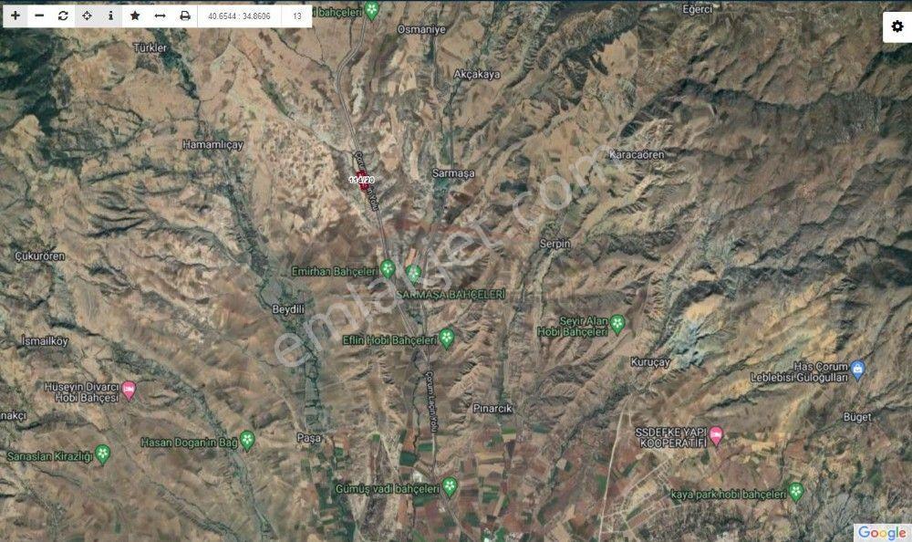 Güvenay - Çorum Yeni Osmancık Yolu Üzerinde Satılık 38 Dönüm Tarla - Görsel 4