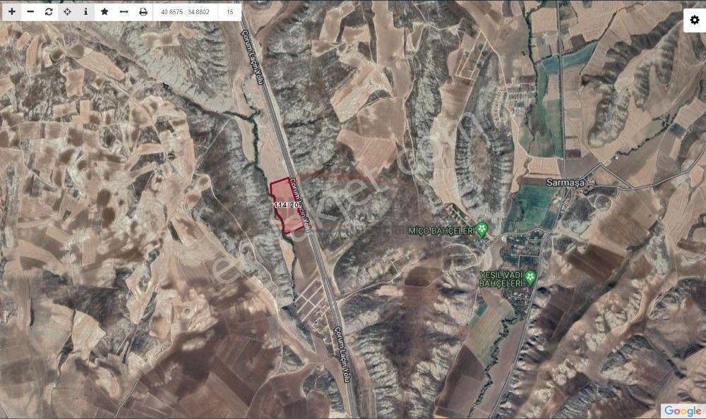 Güvenay - Çorum Yeni Osmancık Yolu Üzerinde Satılık 38 Dönüm Tarla - Görsel 2