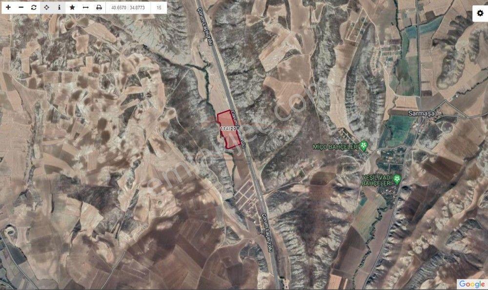 Güvenay - Çorum Yeni Osmancık Yolu Üzerinde Satılık 38 Dönüm Tarla - Görsel 5
