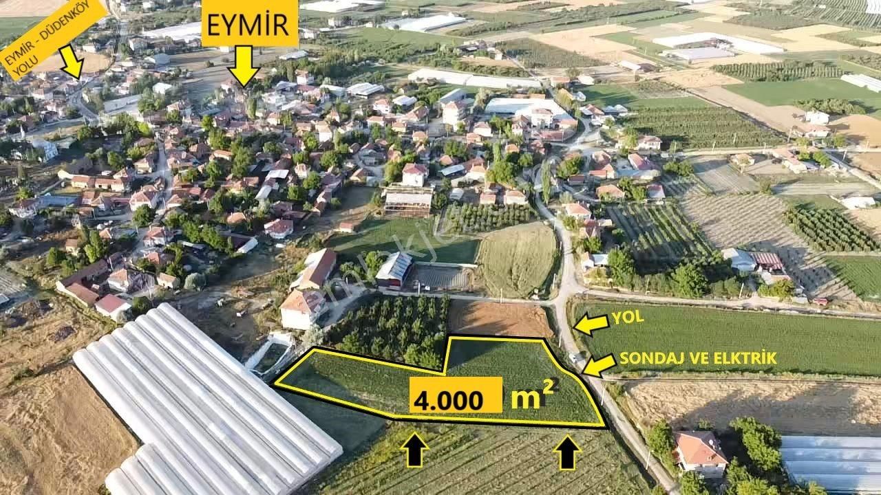 Elmalı Eymir Satılık Tarla ELMALI EYMİR MAH.ARSA KONUMUNDA SERA VE HERTÜRLÜ TARIMA ELVERİŞLİ 4.000 m² TARLA SATILIKTIR