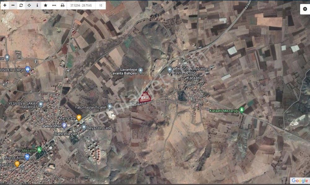 Burdur Salda Gölü Yakını – 14.270 M² Yerleşim Yakını Yatırımlık Tarla (özel İmar Potansiyelli)