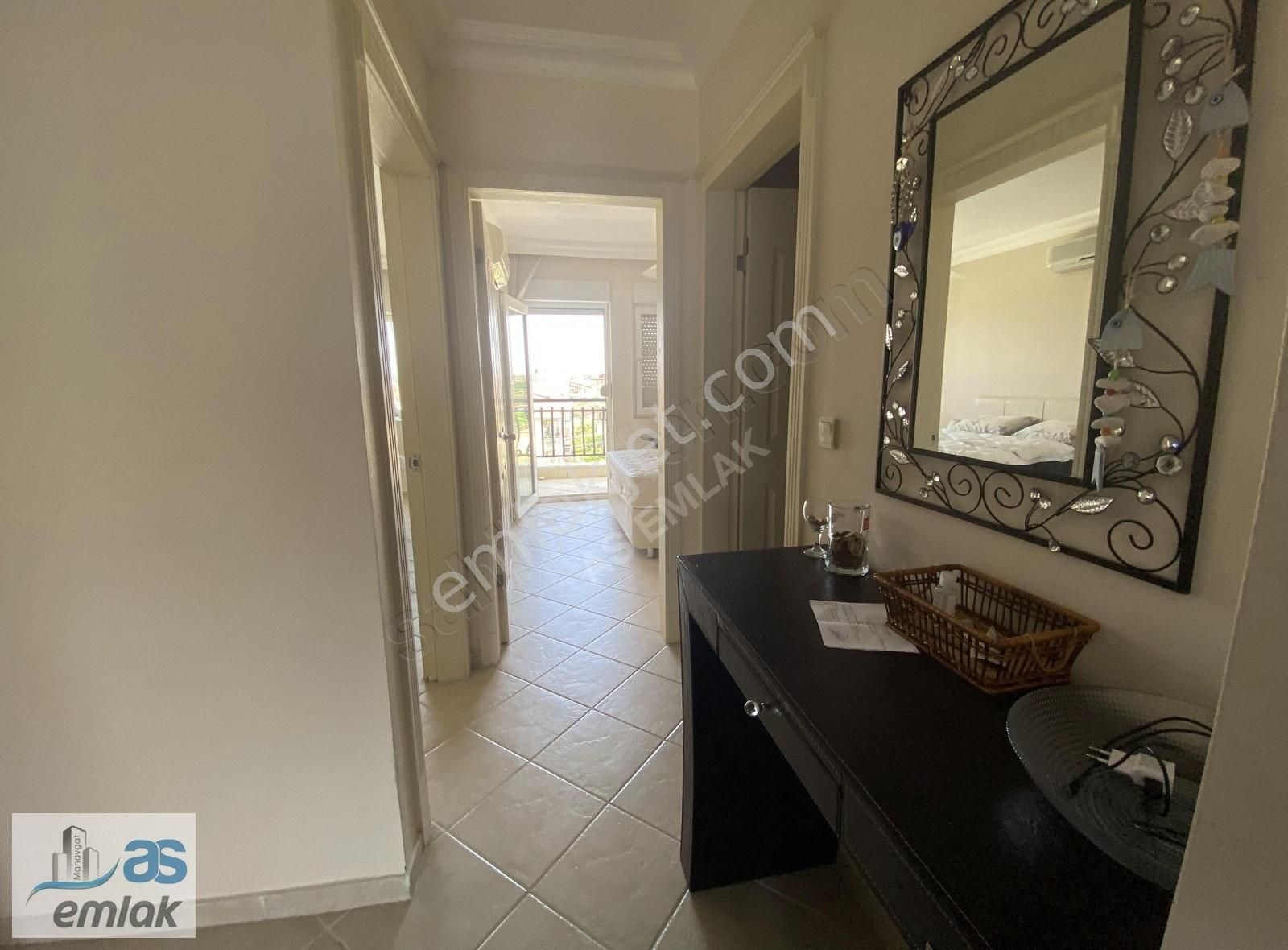 Sıde Sıte İçerisinde Yol Ve Havuz Cepheli 2+1 Full Eşyalı Daire - Görsel 13
