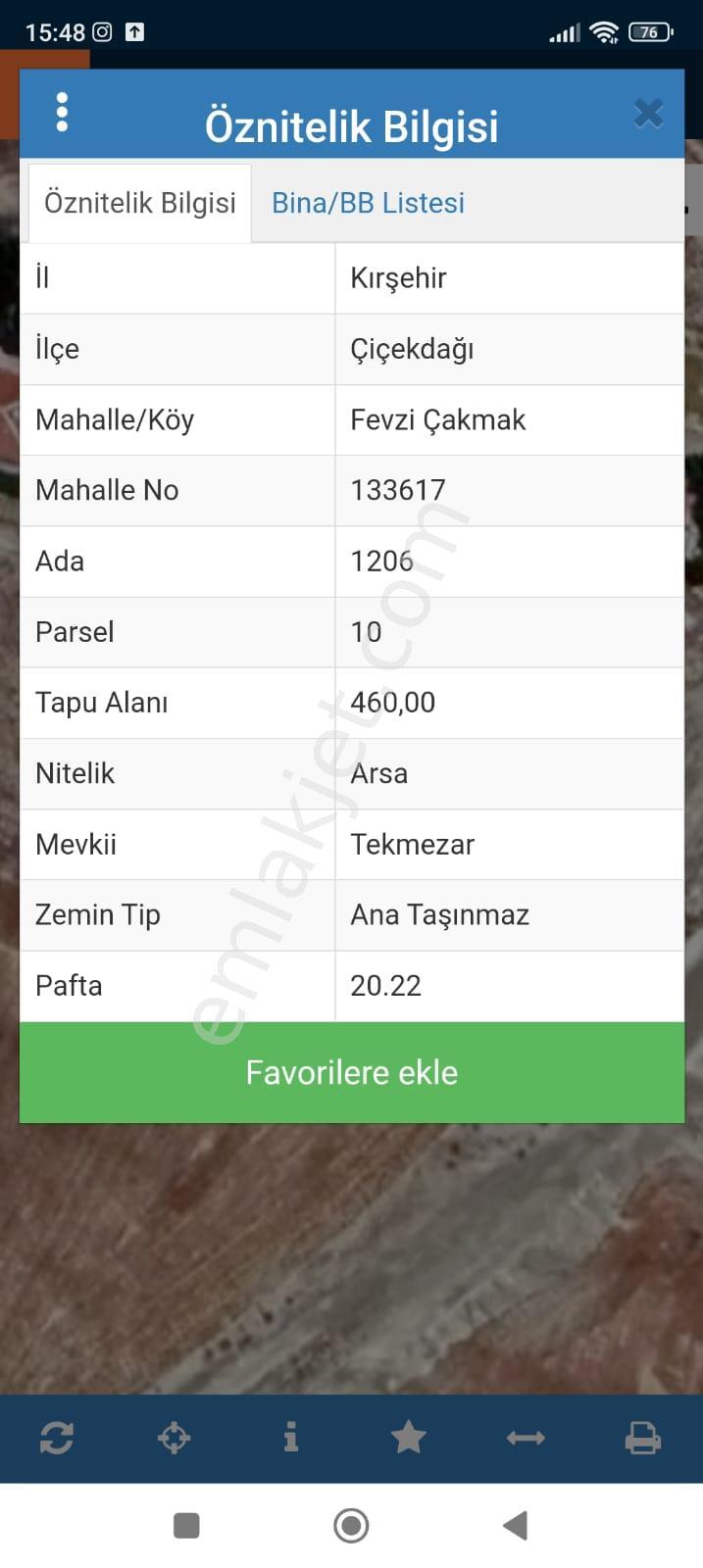 📍onur Emlak Gayrimenkul Ve Sigortacılıktan Çiçekdağı Fevzi Çakmak Mahallesinde 2 Kat İmarlı Arsa - Görsel 2