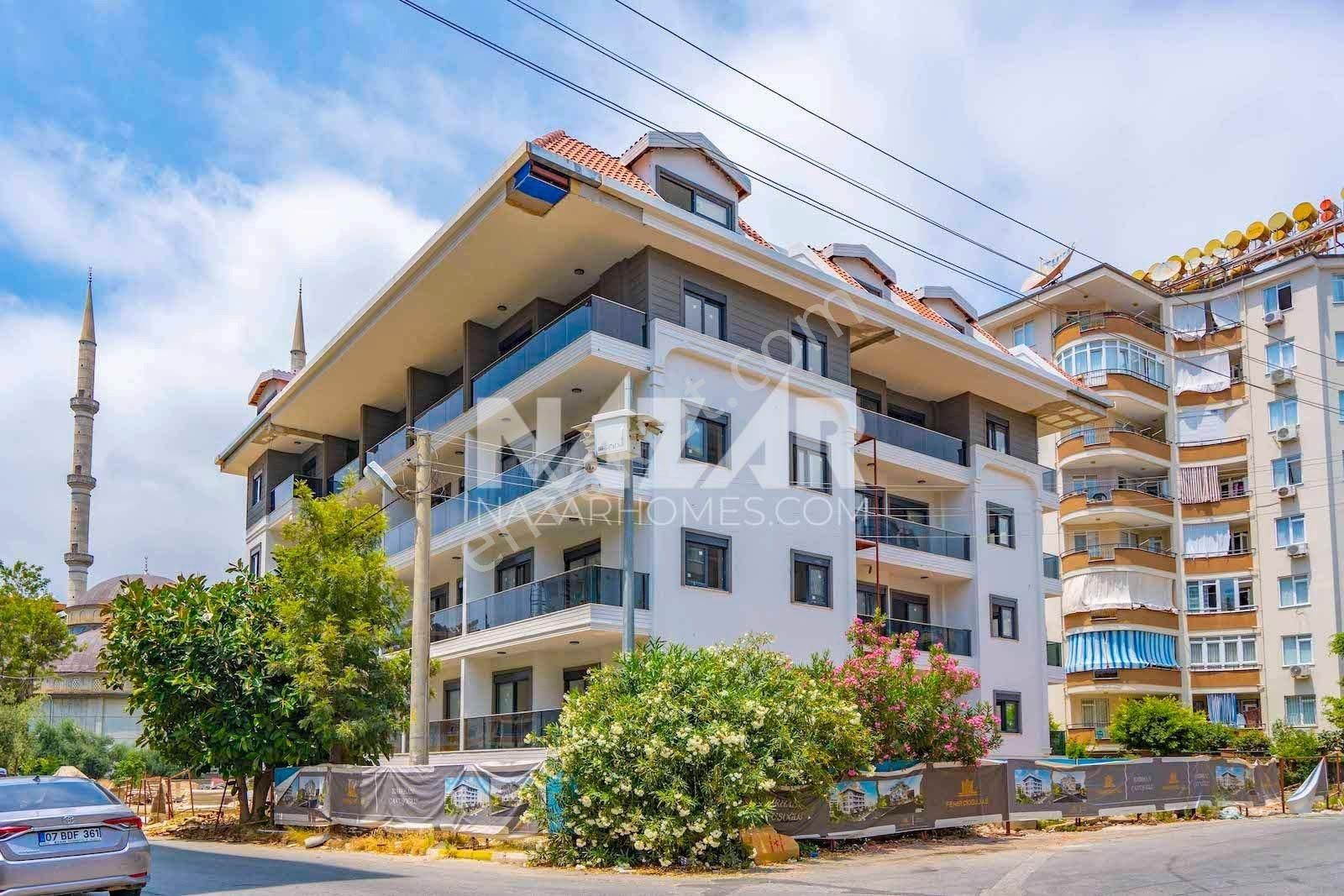 Alanya Kızlar Pınarı Satılık Daire Alanya Saray mah. Satılık 1+1 Açık Mutfak Lüks Daire