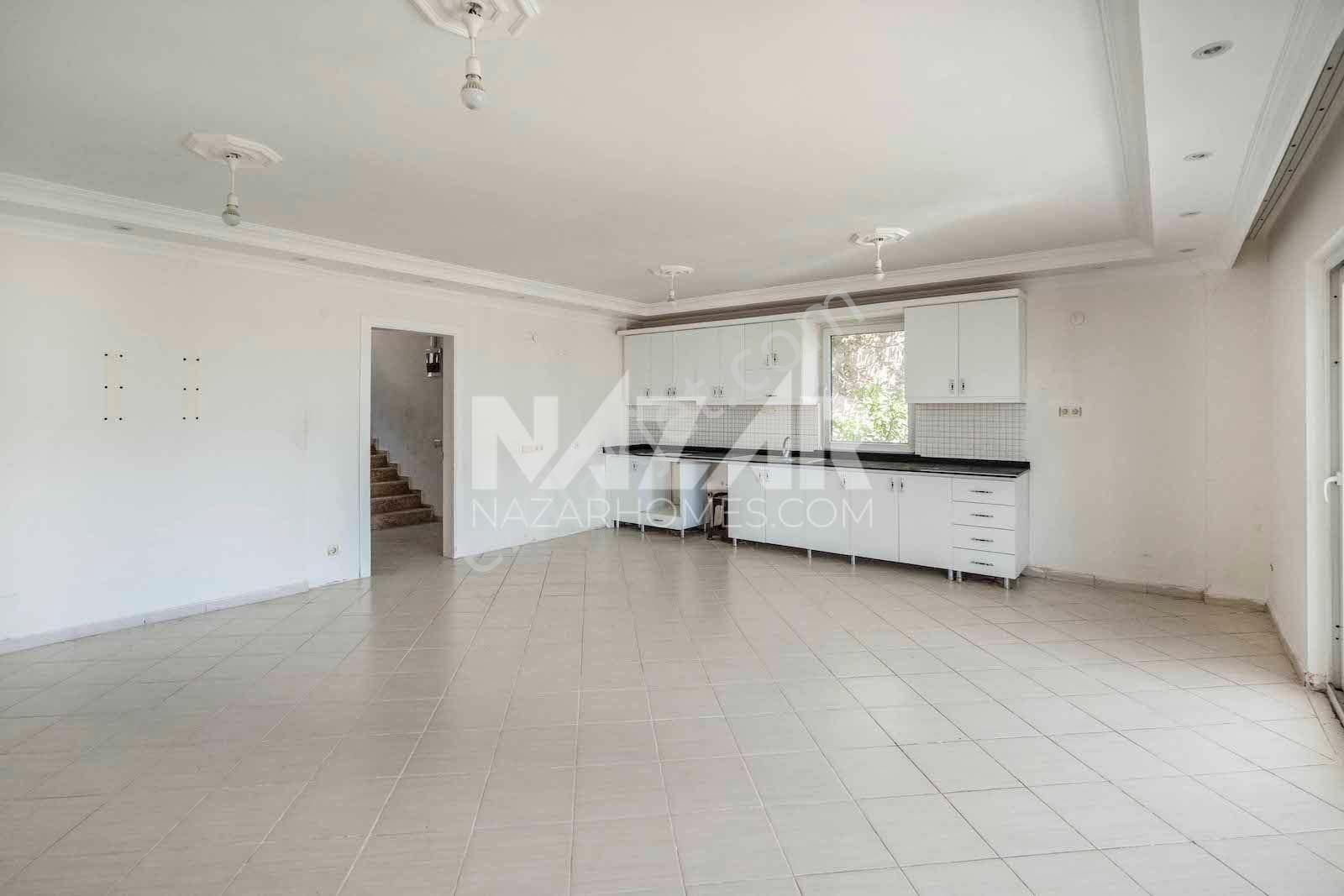 Alanya'da Satılık Deniz Ve Doğa Manzaralı İkiz Villa - Görsel 9