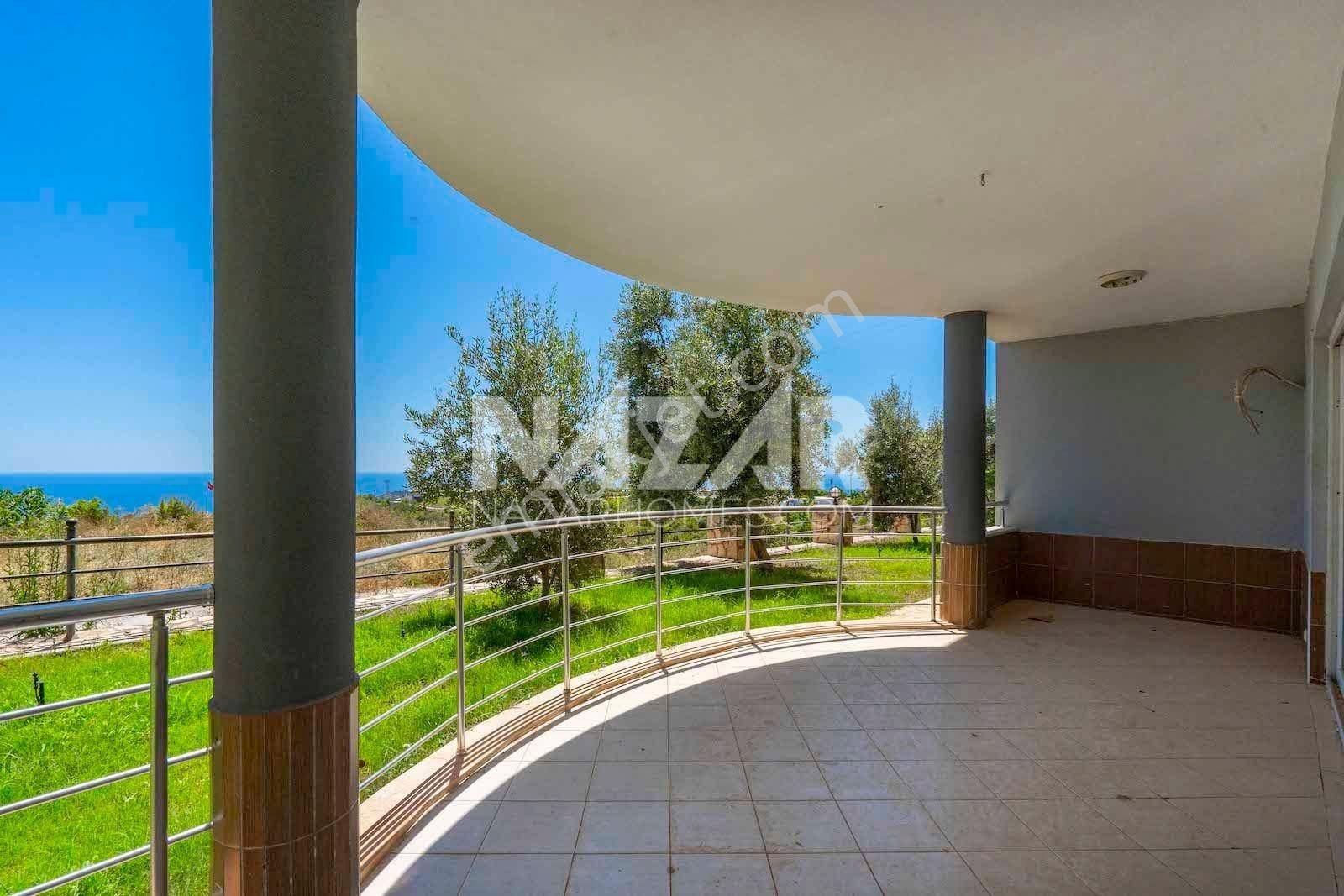 Alanya'da Satılık Deniz Ve Doğa Manzaralı İkiz Villa - Görsel 10