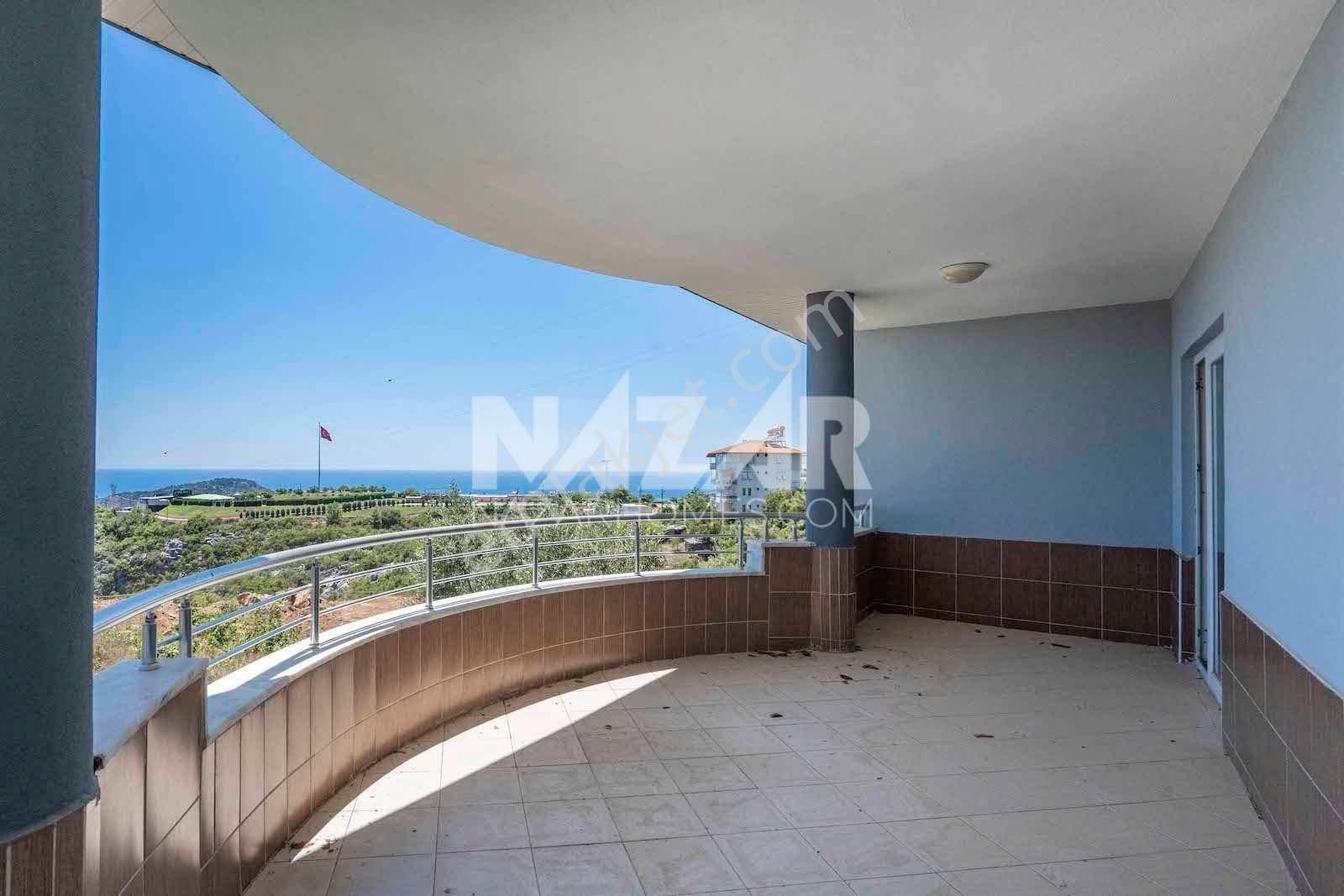 Alanya'da Satılık Deniz Ve Doğa Manzaralı İkiz Villa - Görsel 23