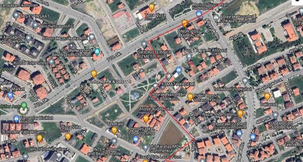 Merkezefendi Selçuk Bey Satılık Konut İmarlı Selçukbey De 460 M2 Satılık Arsa