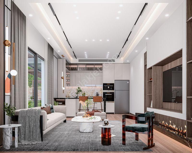 Alanya Oba 'da 1+1 Yeni Satılık Daire - Görsel 7