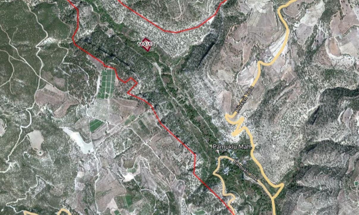 Satılık Bahçe 5242m2 Pamuklu Köyü Mut Mersin - Görsel 14