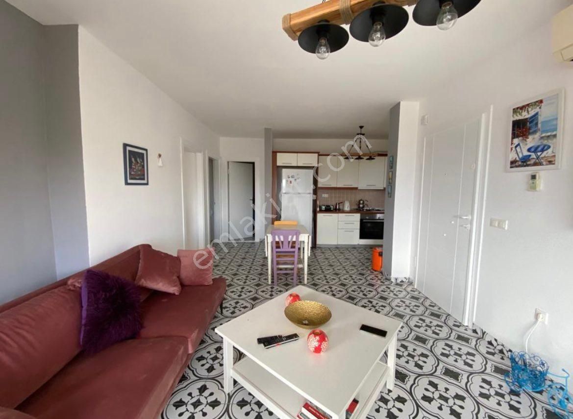 Bodrum Gümüşlük Sosyal Tesisli Sitede Bakımlı Düz Ayak Bahçekatı - Görsel 16